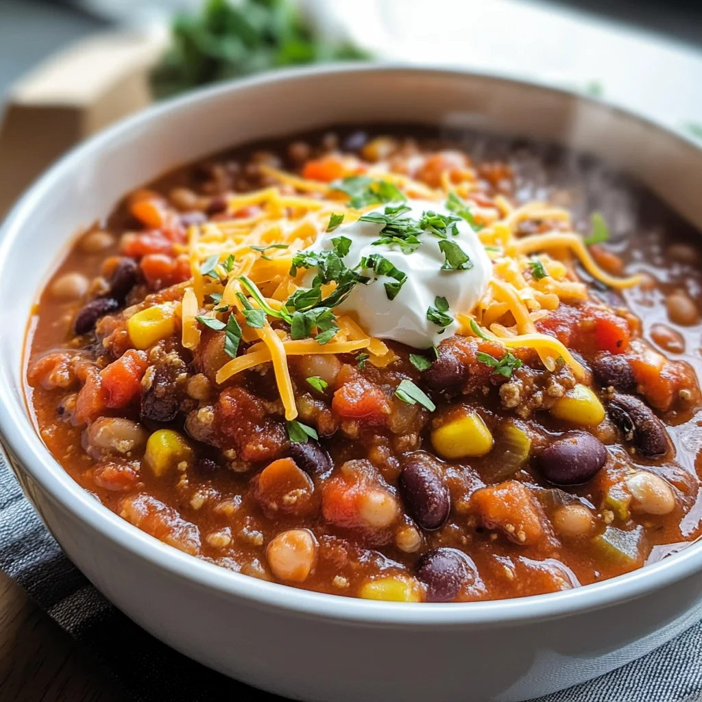 20-Minute Vegetarian Chili Recipe