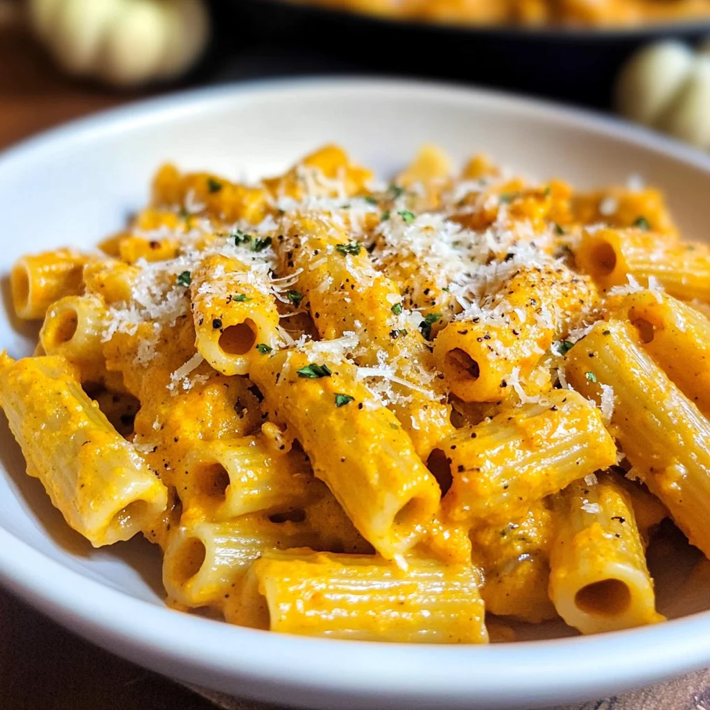 Creamy Parmesan Pumpkin Pasta