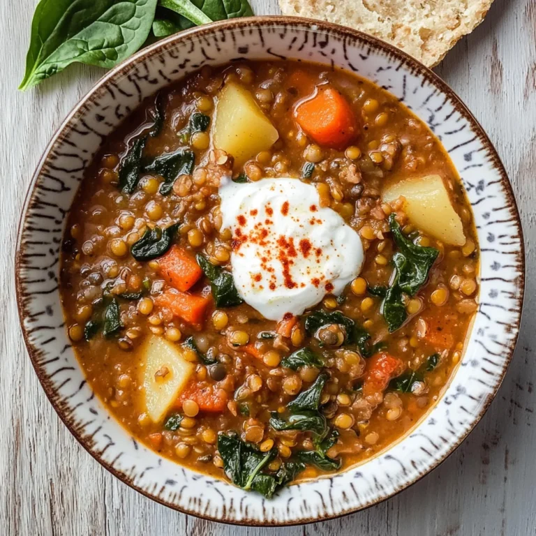 Detox Moroccan Lentil Soup