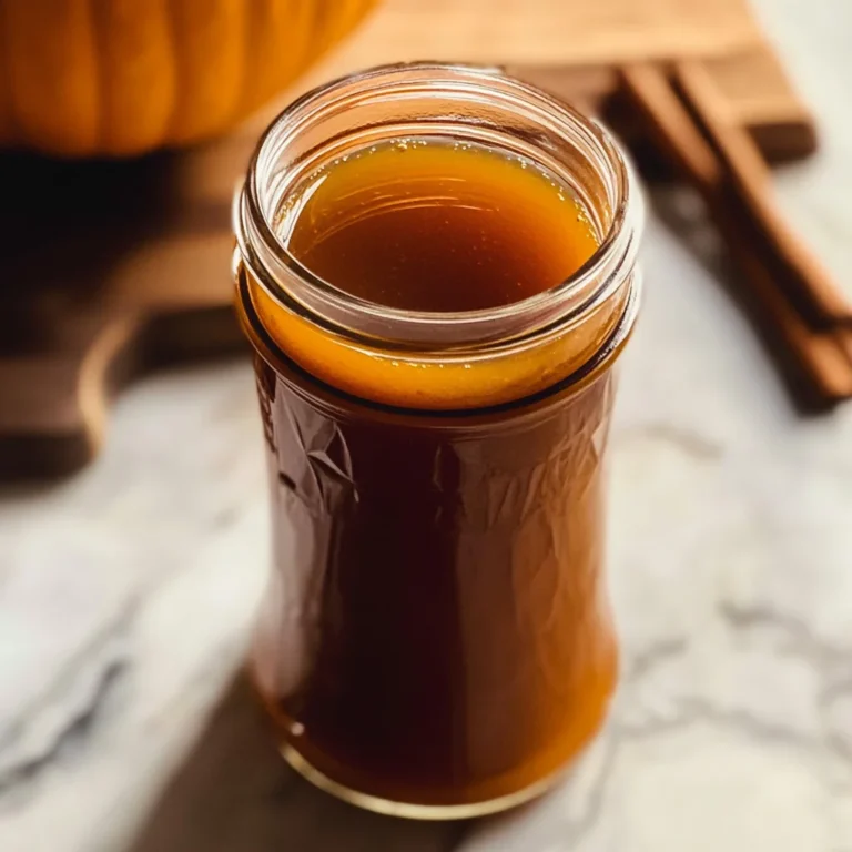 Homemade Pumpkin Spice Syrup
