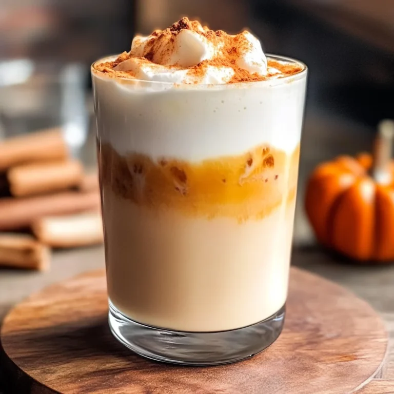 Iced Pumpkin Cream Chai Tea Latte (Starbucks Copycat)