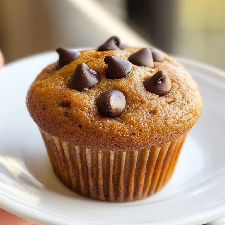 Pumpkin Chocolate Chip Muffins