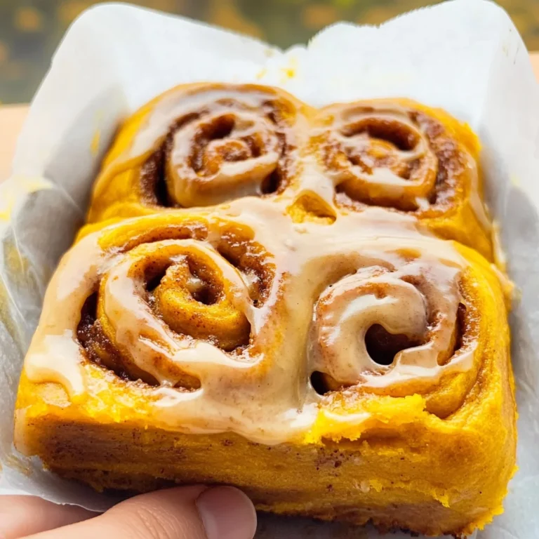 Pumpkin Cinnamon Rolls