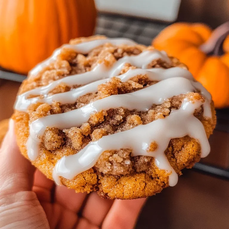 Pumpkin Coffee Cake Cookies