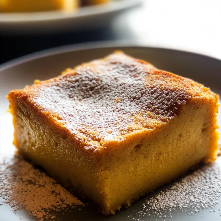 Pumpkin Magic Custard Cake Recipe