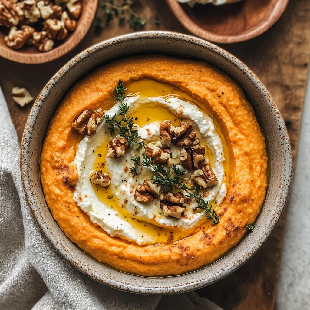 Pumpkin Whipped Feta Dip