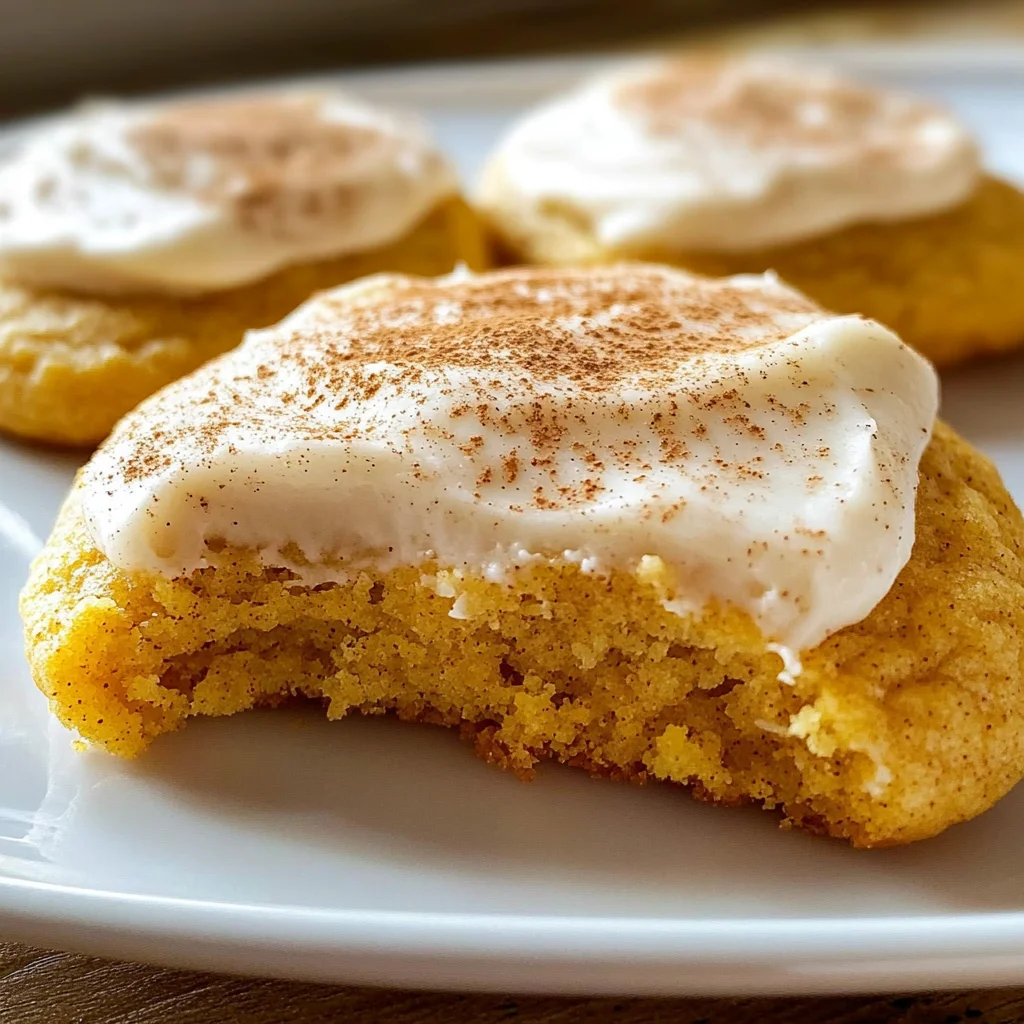 Soft Pumpkin Sugar Cookies Recipe