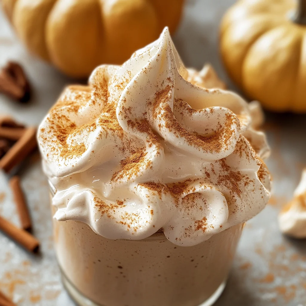Starbucks Pumpkin Spice Whipped Cream
