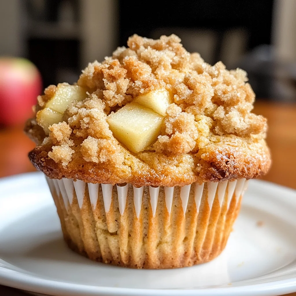 Apple Crumble Muffins