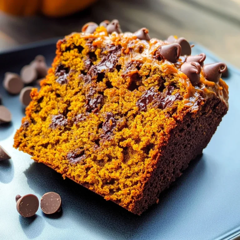 Best Chocolate Chip Pumpkin Bread