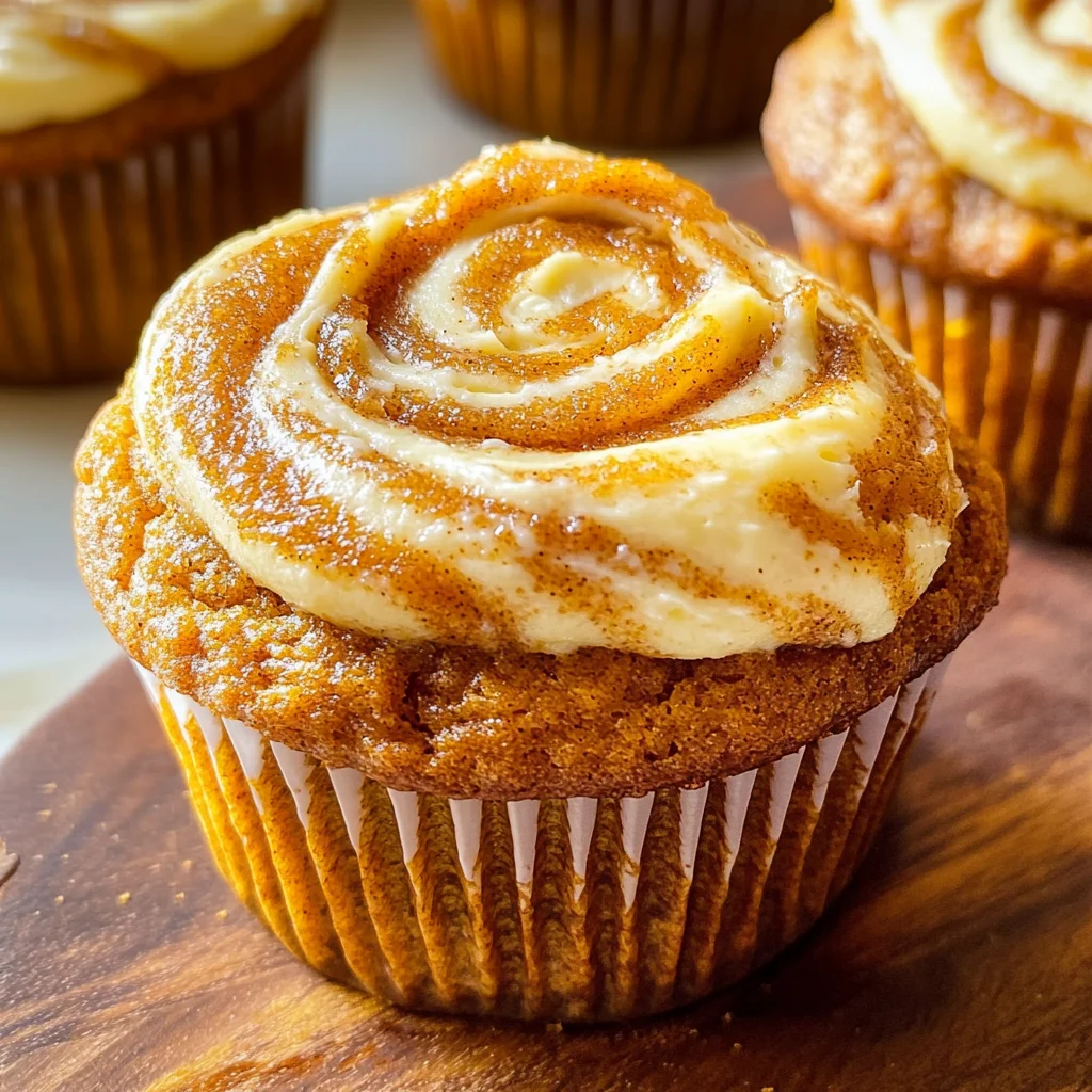 Best Swirled Pumpkin Cream Cheese Muffins