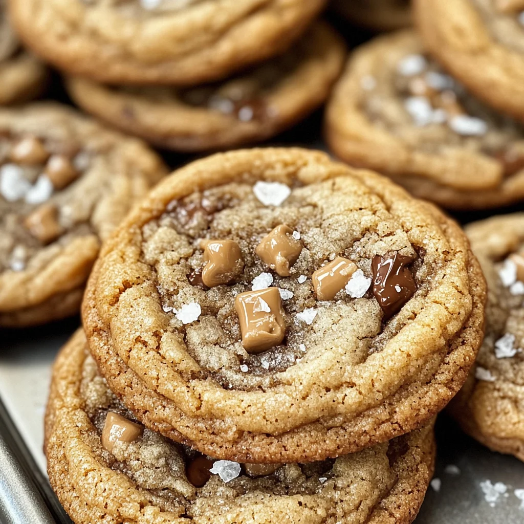 Brown Butter Coffee Toffee Cookies