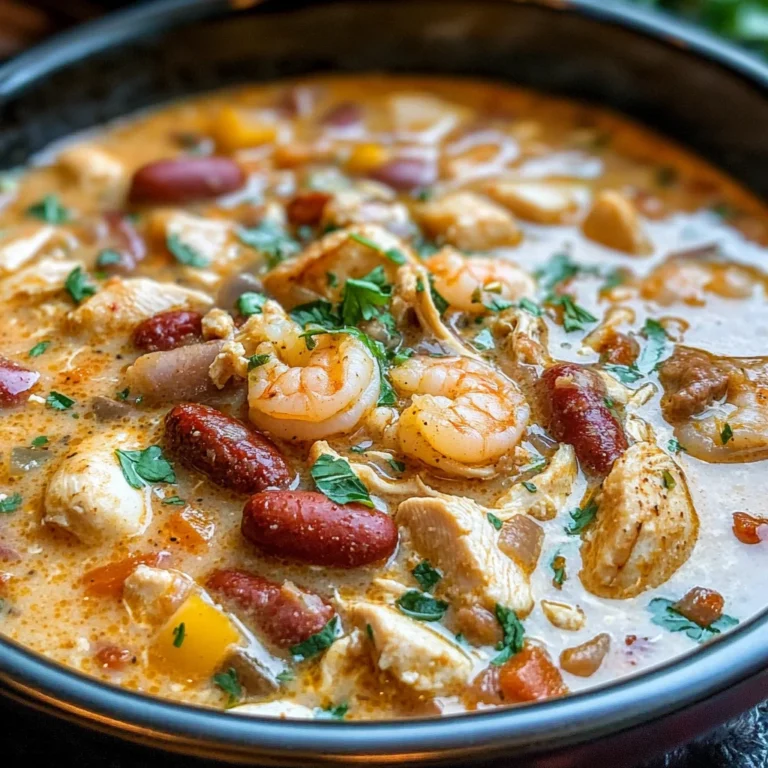 Cajun White Chicken Chili