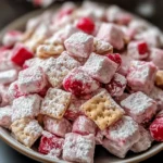 Cherry Cheesecake Puppy Chow