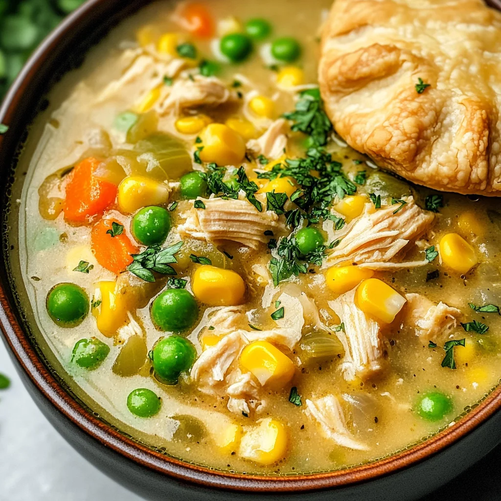 Chicken Pot Pie Soup