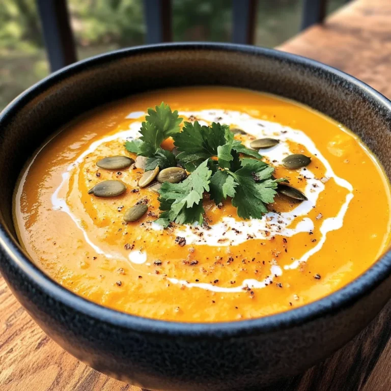Coconut Curry Pumpkin Soup