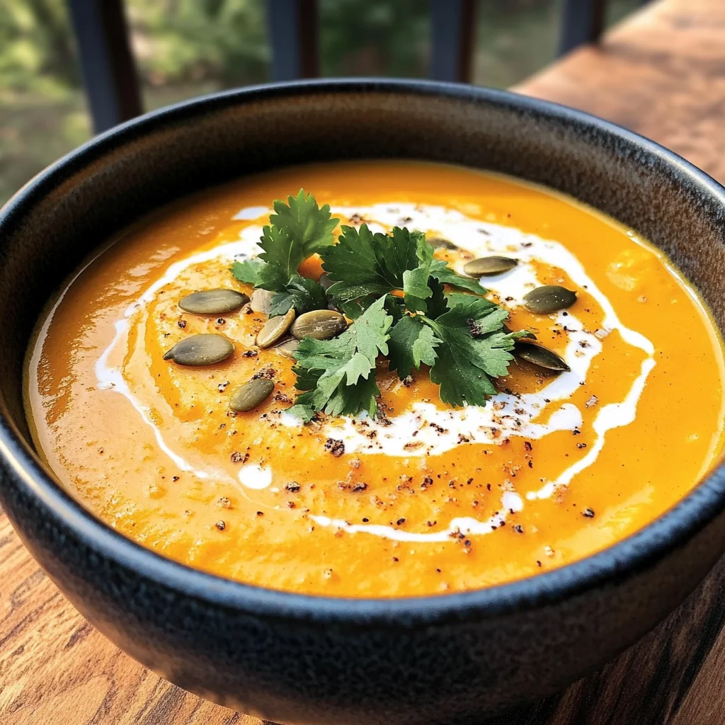 Coconut Curry Pumpkin Soup