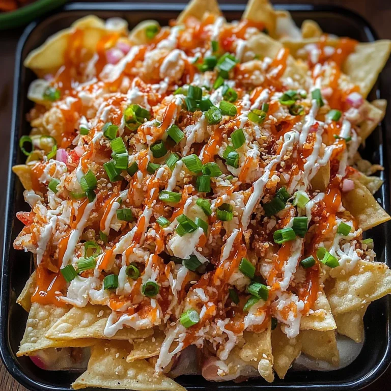 Crab Rangoon Nachos