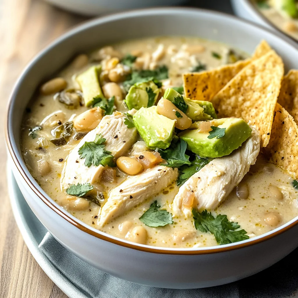 Creamy White Chicken Chili Recipe
