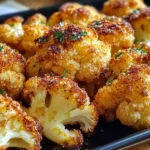 Crispy Roasted Cauliflower