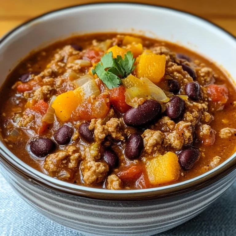 Crockpot Pumpkin Chili