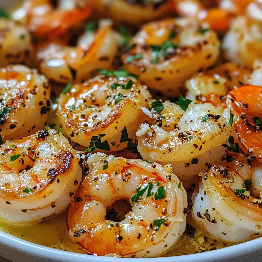 Garlic Parmesan Roasted Shrimp