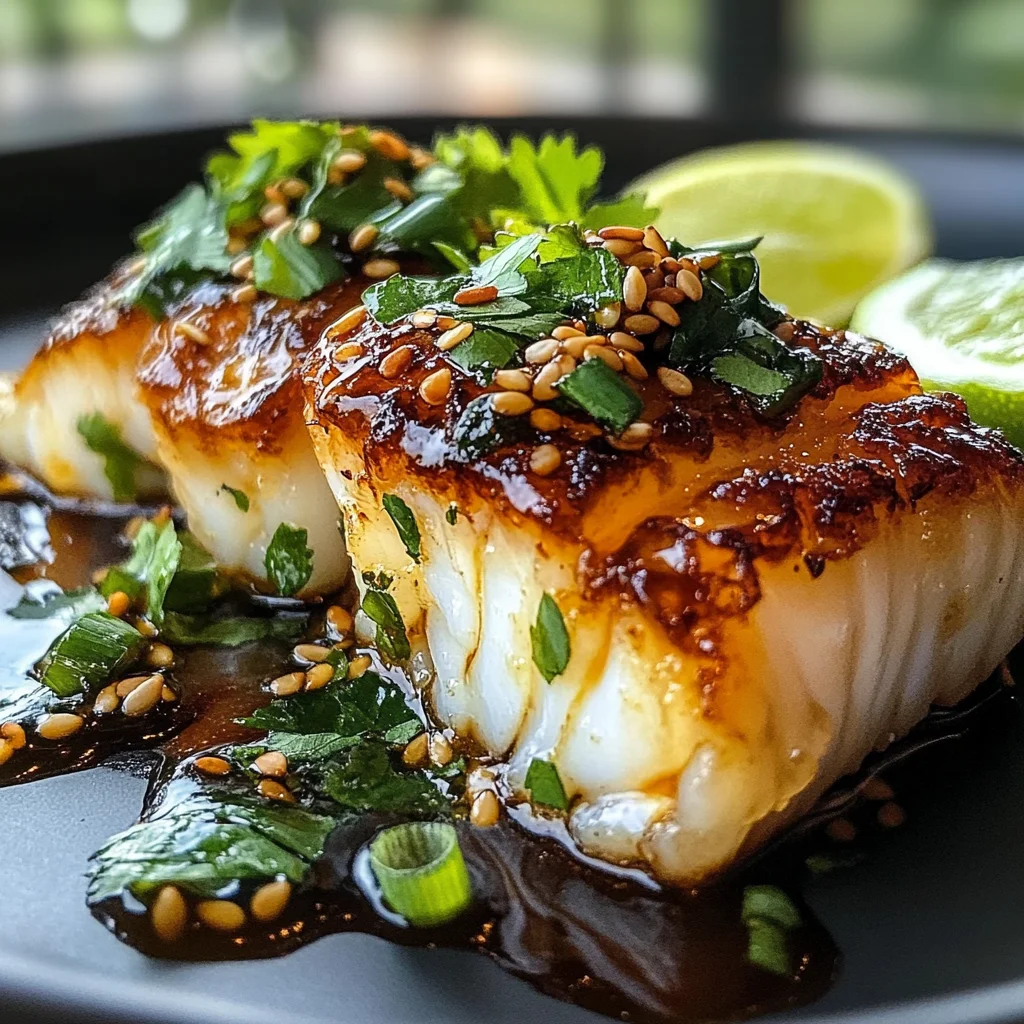 Ginger Soy Glazed Cod: A Flavorful and Healthy Seafood Dish
