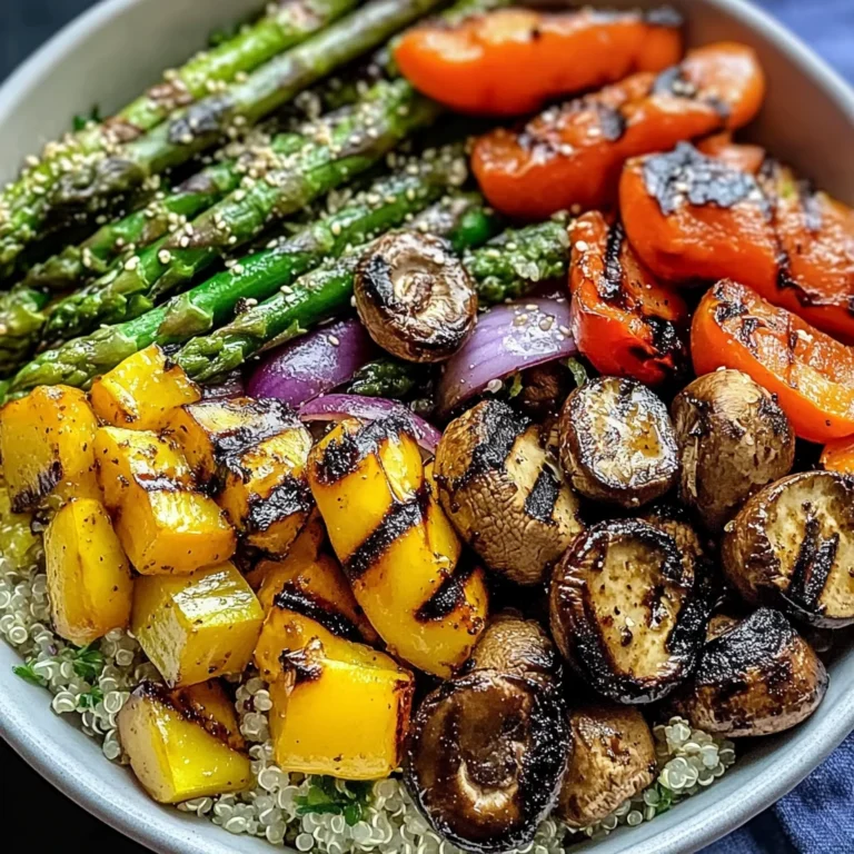 Grilled Veggie Bowl with Quinoa