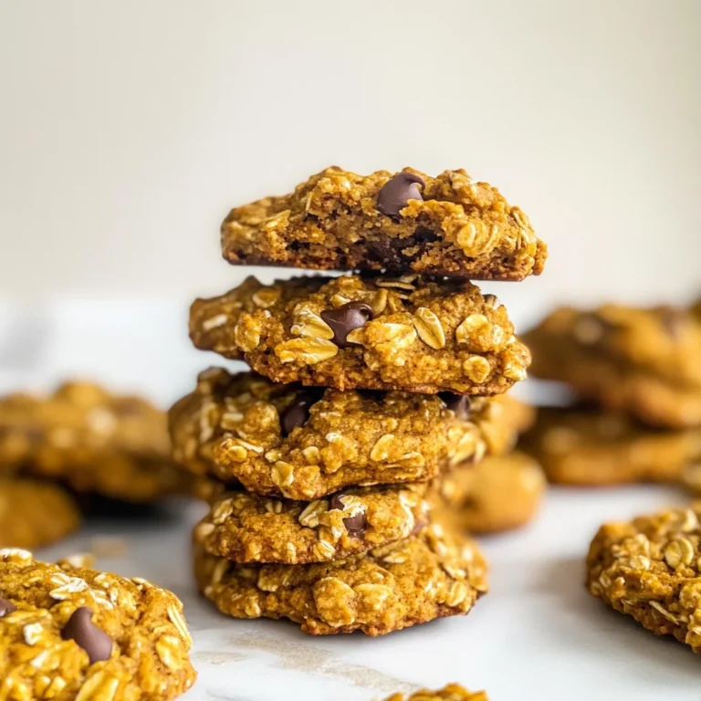Healthy Pumpkin Oat Cookies