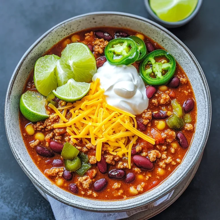 Healthy Turkey Chili