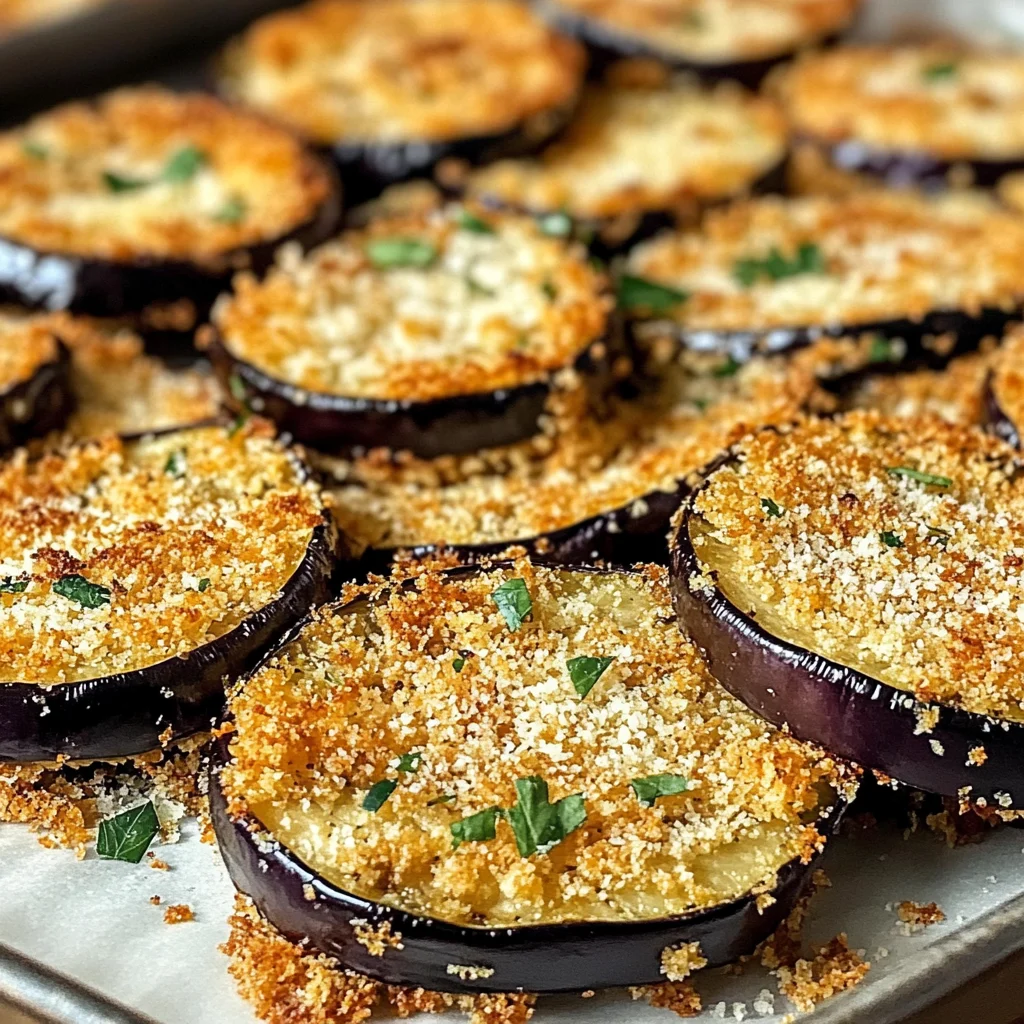 Impossibly Crispy Baked Eggplant