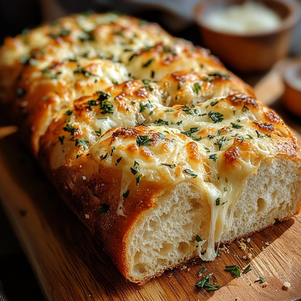 Italian Herbs and Cheese Bread