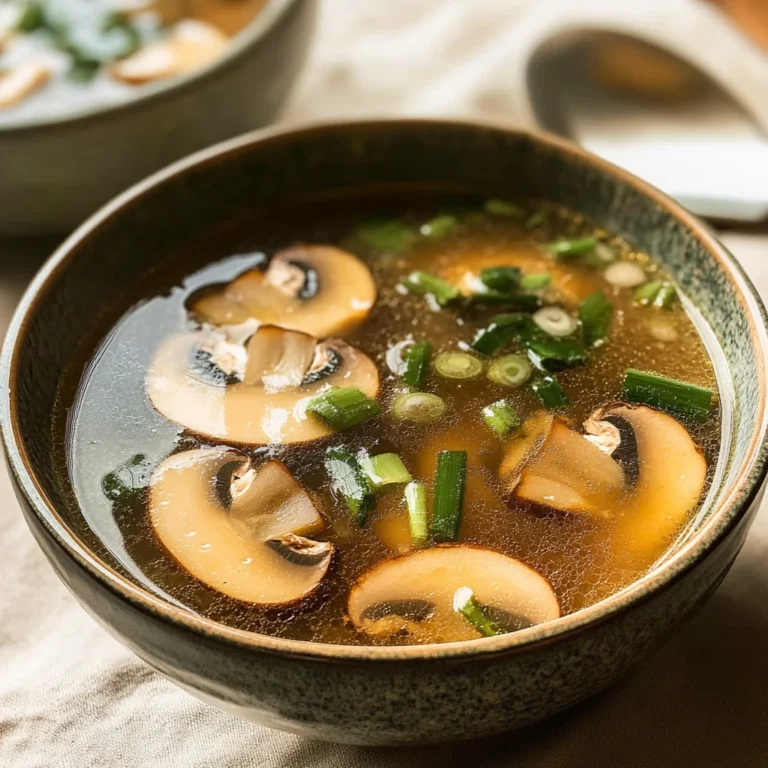 Japanese Clear Soup Recipe