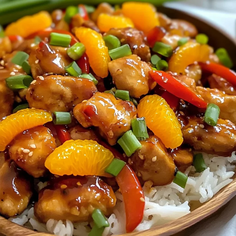 Juicy Blackstone Orange Chicken