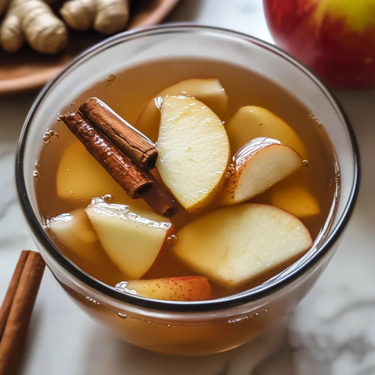 Korean Apple Tea with Ginger and Cinnamon (Saegwa Cha)