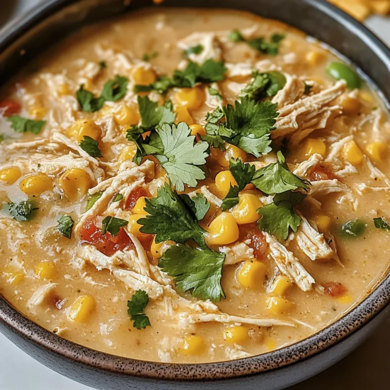 Mexican Street Corn White Chicken Chili Recipe