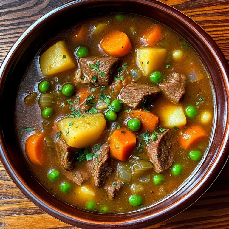 My Mom's Old-Fashioned Vegetable Beef Soup