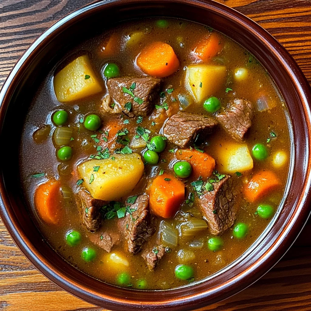 My Mom's Old-Fashioned Vegetable Beef Soup