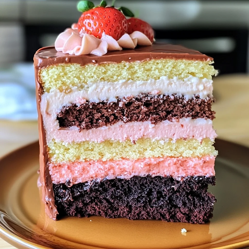 Neapolitan Cake