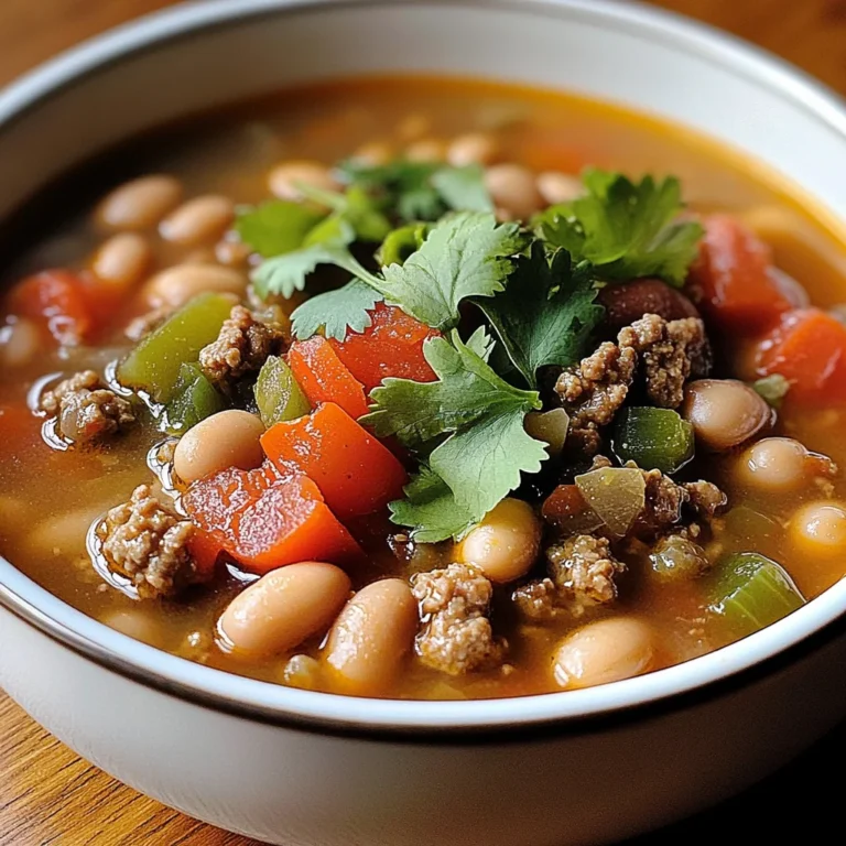 Pinto Beans Green Chile And Beef Soup