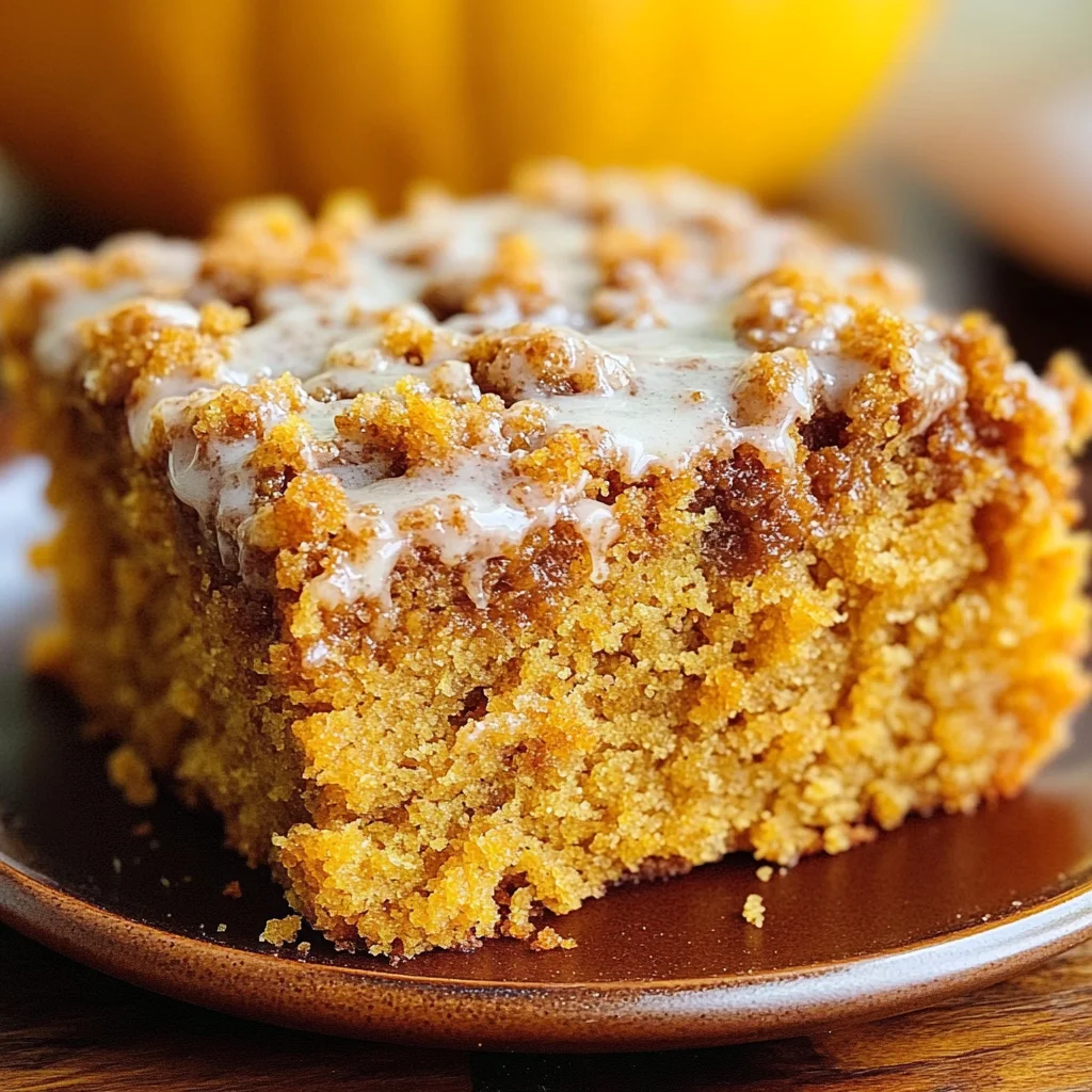 Pumpkin Coffee Cake