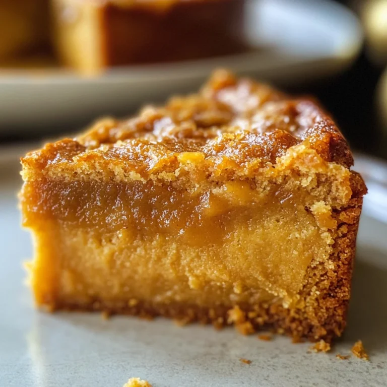 Pumpkin Gooey Butter Cake Recipe