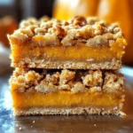 Pumpkin Pie Crumble Bars – Easy Fall Dessert Recipe
