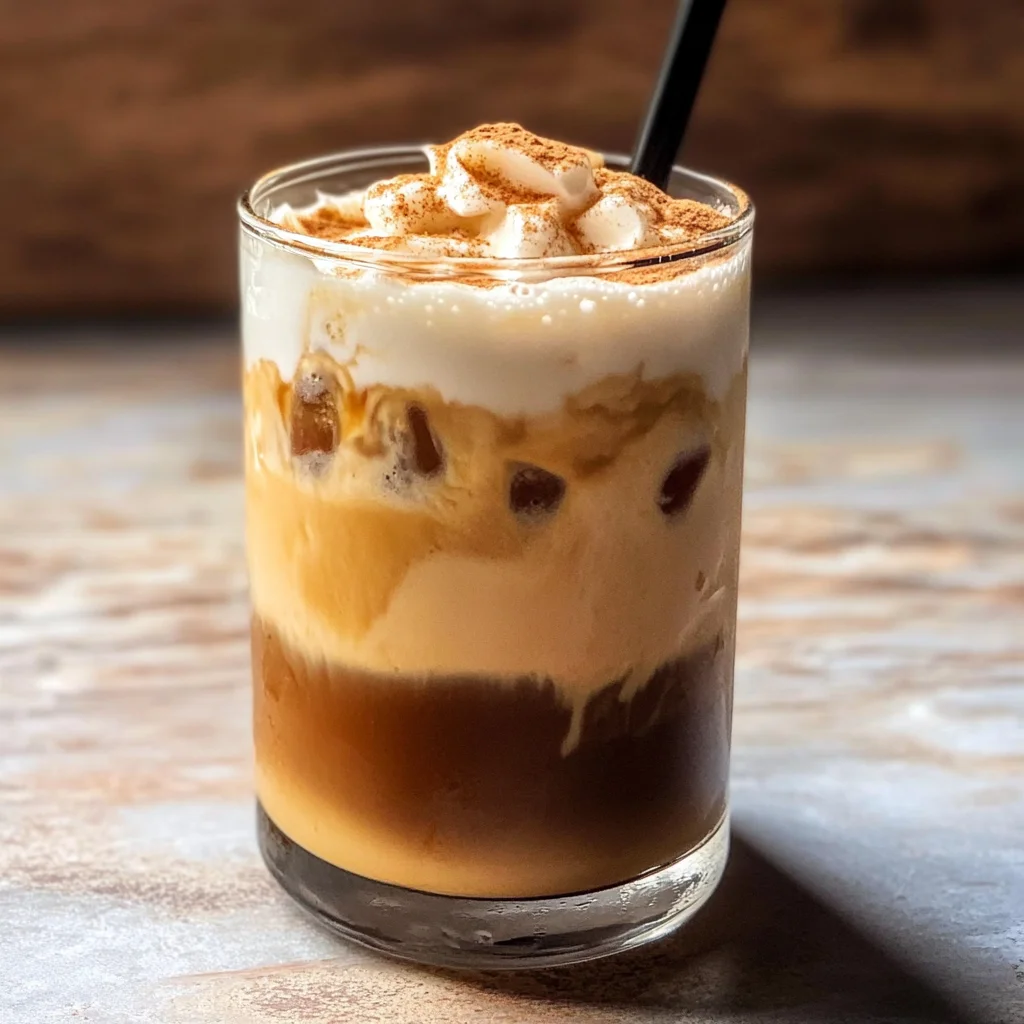 Pumpkin Spice Brown Sugar Shaken Espresso