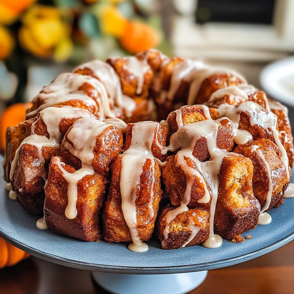 Pumpkin Spice Monkey Bread Recipe