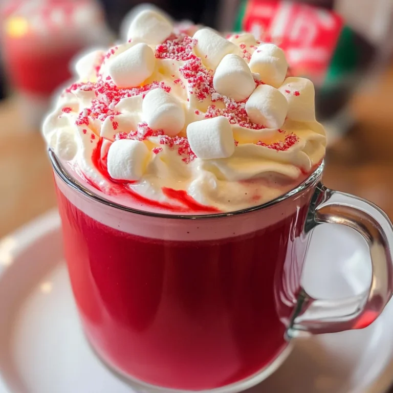 Red Velvet Hot Chocolate Recipe
