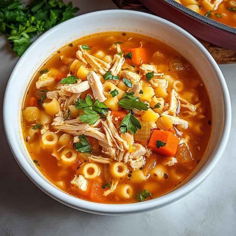Sicilian Chicken Soup