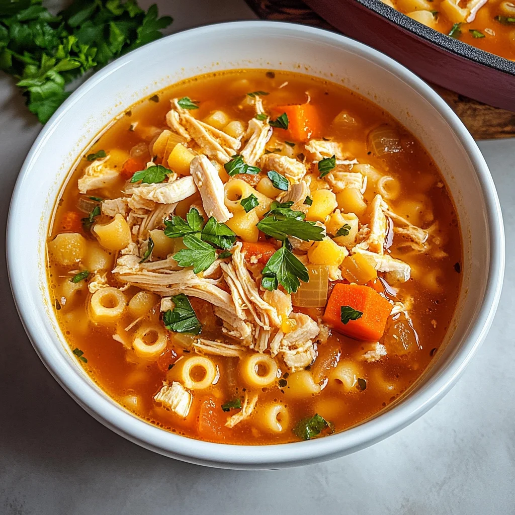 Sicilian Chicken Soup