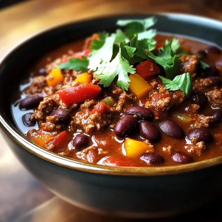 Slow Cooker Chili