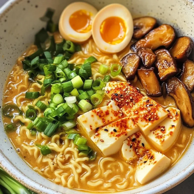Spicy Coconut Curry Ramen